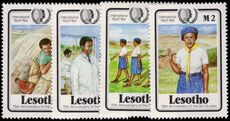 Lesotho 1985 International Youth Year unmounted mint.