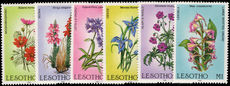 Lesotho 1985 Wild Flowers unmounted mint.