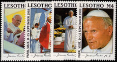 Lesotho 1988 Pope John Paul II unmounted mint.
