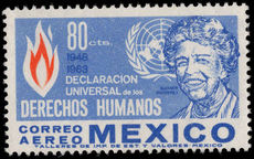 Mexico 1964 Human Rights unmounted mint.