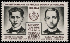 Mexico 1964 Heroic Defence of Veracruz unmounted mint.