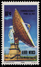 Mexico 1969 Satellite Communication Station unmounted mint.