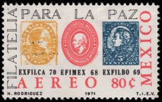 Mexico 1971 Philately for Peace unmounted mint.