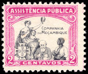 Mozambique Co. 1934 Charity Tax no gum as issued unmounted mint.