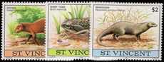 St Vincent 1980 Wildlife unmounted mint.