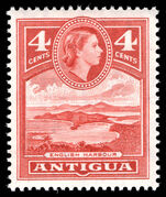 Antigua 1963-65 4c English Harbour unmounted mint.