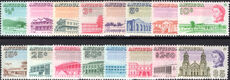 Antigua 1966-70 perf 11½ set unmounted mint.