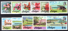 Antigua 1981 Independence imprint set unmounted mint.