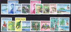 Dominica 1968 Associated Statehood set unmounted mint.