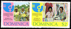 Dominica 1975 International Womens Year unmounted mint.