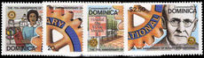 Dominica 1980 Rotary International unmounted mint.