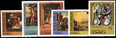 Dominica 1980 Famous Paintings unmounted mint.