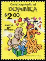 Dominica 1981 Pluto's Anniversary unmounted mint.
