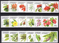 Dominica 1981-85 Plant Life set no imprint unmounted mint.