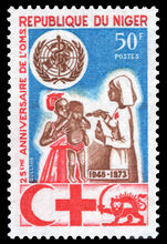Niger 1973 25th Anniversary of WHO unmounted mint.