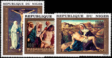 Niger 1973 Easter. Paintings unmounted mint.
