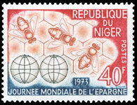Niger 1973 World Savings Day unmounted mint.