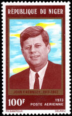 Niger 1973 Tenth Death Anniversary of US President Kennedy unmounted mint.