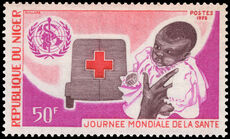 Niger 1976 World Health Day unmounted mint.