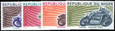 Niger 1976 Motorcycles unmounted mint.