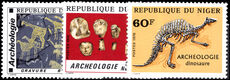 Niger 1976 Archaeology unmounted mint.