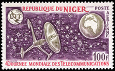 Niger 1972 World Telecommunications Day unmounted mint.