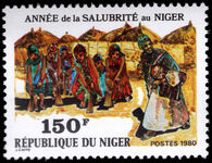 Niger 1980 Health Year unmounted mint.