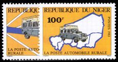 Niger 1983 Rural Post Service unmounted mint.