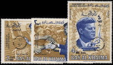 Ras Al Khaima 1967 Kennedy In memorium unmounted mint.