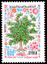 Syria 1988 Tree Day unmounted mint.