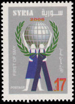 Syria 2006 May Day unmounted mint.