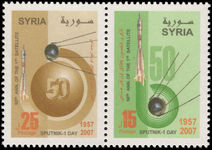 Syria 2007 Space Exploration unmounted mint.