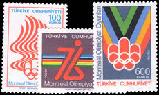 Turkey 1976 Olympic Games unmounted mint.