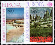 Turkey 1977 Europa. Landscapes unmounted mint.