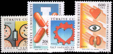 Turkey 1988 Health unmounted mint.