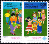 Turkey 1989 Europa. Children's Games unmounted mint.