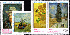 Turkey 1990 Death Centenary of Vincent van Gogh unmounted mint.