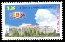 Turkey 1998 Military Health Academy unmounted mint.
