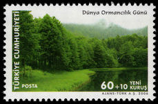 Turkey 2006 World Forest Day unmounted mint.