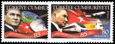 Turkey 2008 85th Anniversary of Turkish Republic unmounted mint.