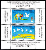 Turkish Cyprus 1995 Europa. Peace and Freedom souvenir sheet unmounted mint.