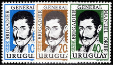 Uruguay 1961 Manuel Oribe unmounted mint.