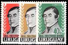 Uruguay 1962 Gen. Fructoso Rivera unmounted mint.
