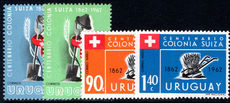 Uruguay 1962 Centenary of Swiss Settlers unmounted mint.