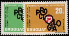Uruguay 1963 Proctological Congress unmounted mint.