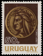 Uruguay 1966 Dante unmounted mint.