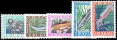 Uruguay 1968 Marine Fauna unmounted mint.