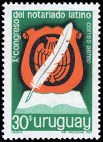 Uruguay 1969 Notaries Congress unmounted mint.