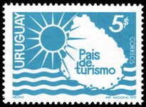 Uruguay 1970 Tourist Publicity unmounted mint.
