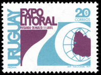 Uruguay 1971 EXPO LITORAL unmounted mint.